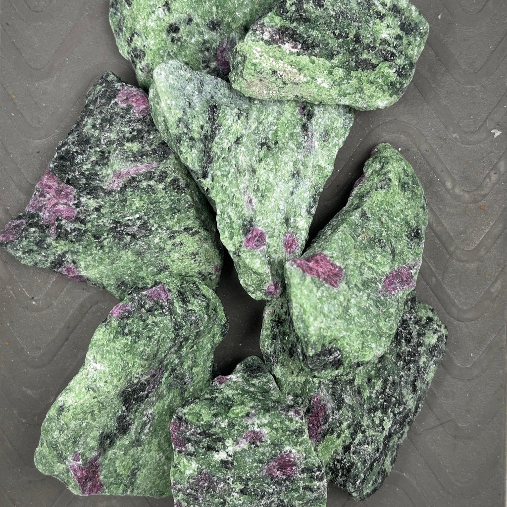 Ruby in Zoisite Roughs - Natural Collective LLC