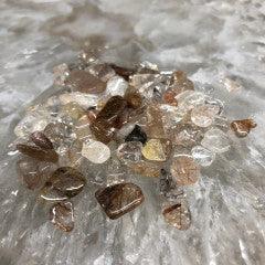 Rutilated Quartz Chips - Natural Collective LLC