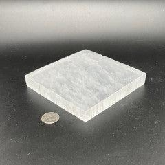 Selenite - Charging Plate - Square - Natural Collective LLC