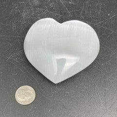 Selenite - Hearts - 7 cm - Natural Collective LLC