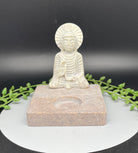 Soapstone Cone & Stick Burner - Buddha - Natural Collective LLC