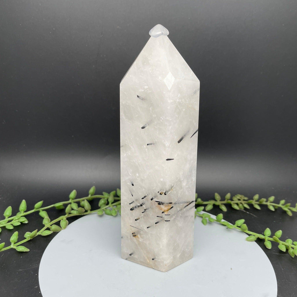 Tourmalated Quartz Towers - 1.035 kg - Natural Collective LLC