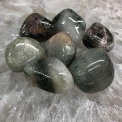 Actinolite with Quartz Tumbles - Natural Collective LLC