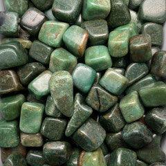 African Green Jade Tumbles - Natural Collective LLC