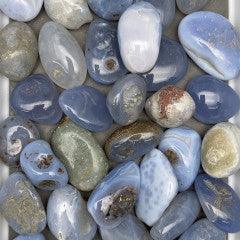 Blue Lace Agate Tumbles - Natural Collective LLC