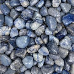 Blue Quartz Tumbles - Natural Collective LLC