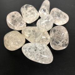 Crackled Quartz Tumbles - Natural Collective LLC