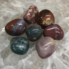 Fancy Jasper Tumbles - Natural Collective LLC