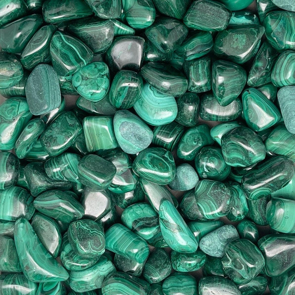 Malachite Tumbles - Natural Collective LLC