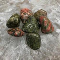 Unakite Tumbles - Natural Collective LLC