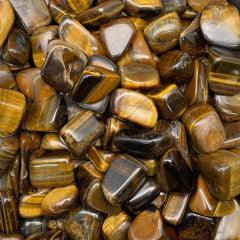 Yellow Tigers Eye Tumbles - Natural Collective LLC