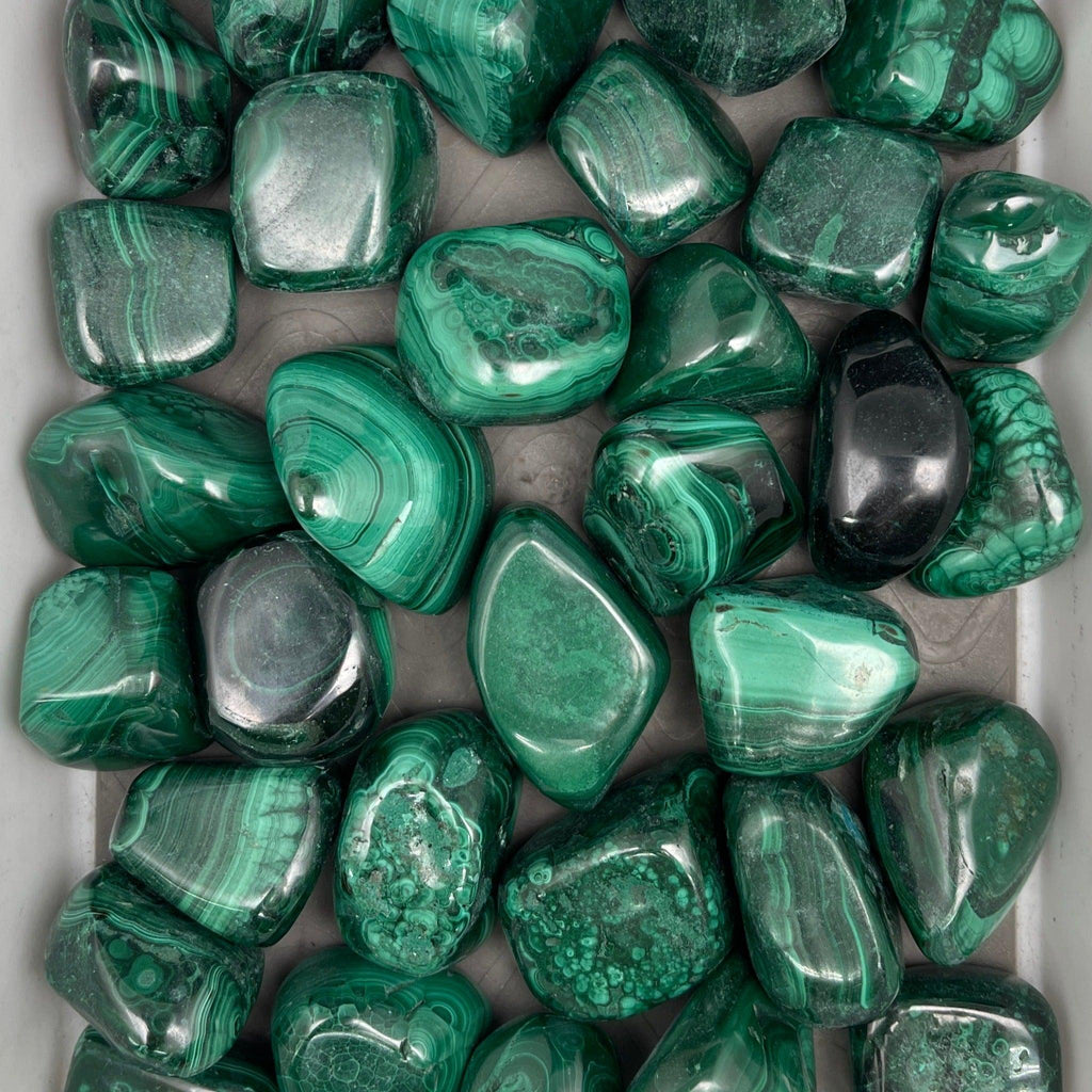 Tumbled Malachite - Natural Collective LLC