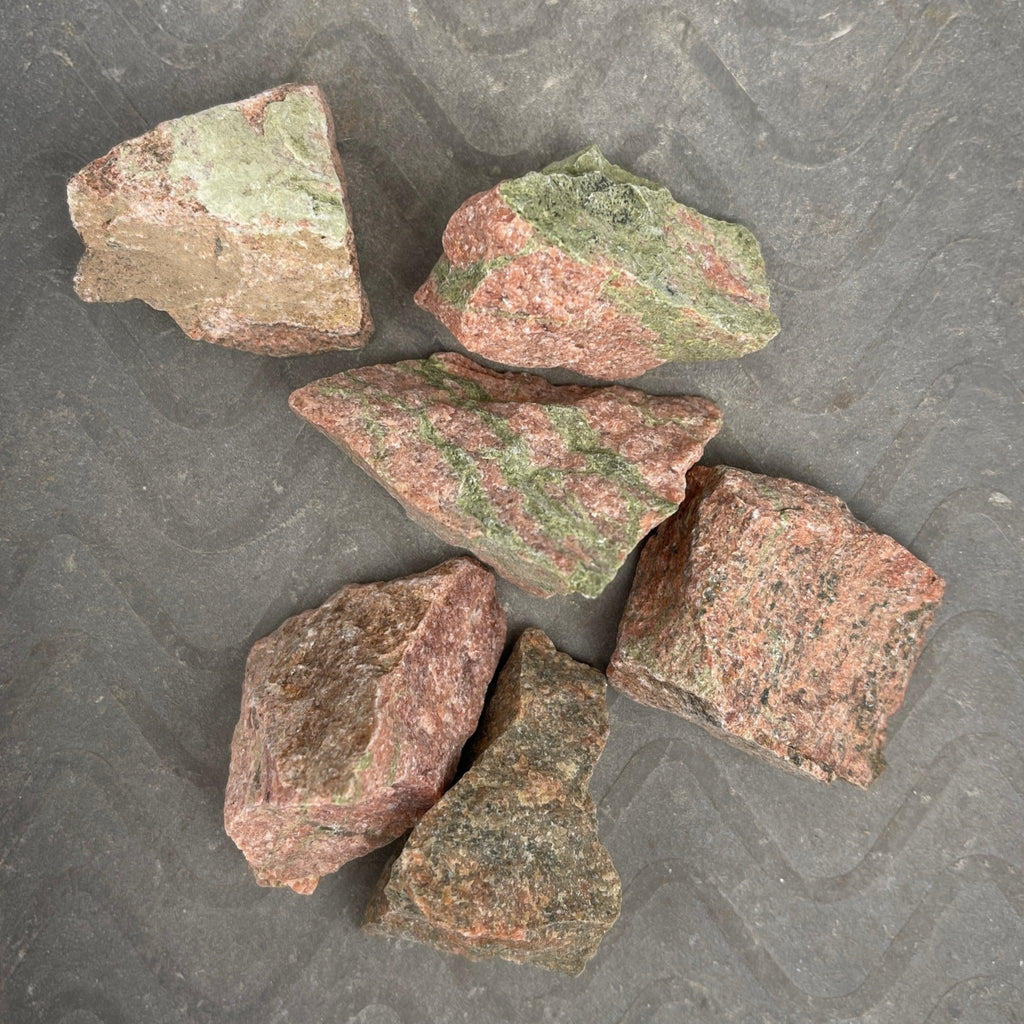 Unakite Roughs - Natural Collective LLC