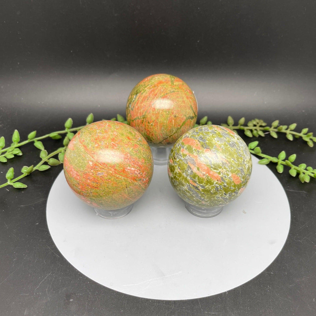 Unakite Spheres - Natural Collective LLC