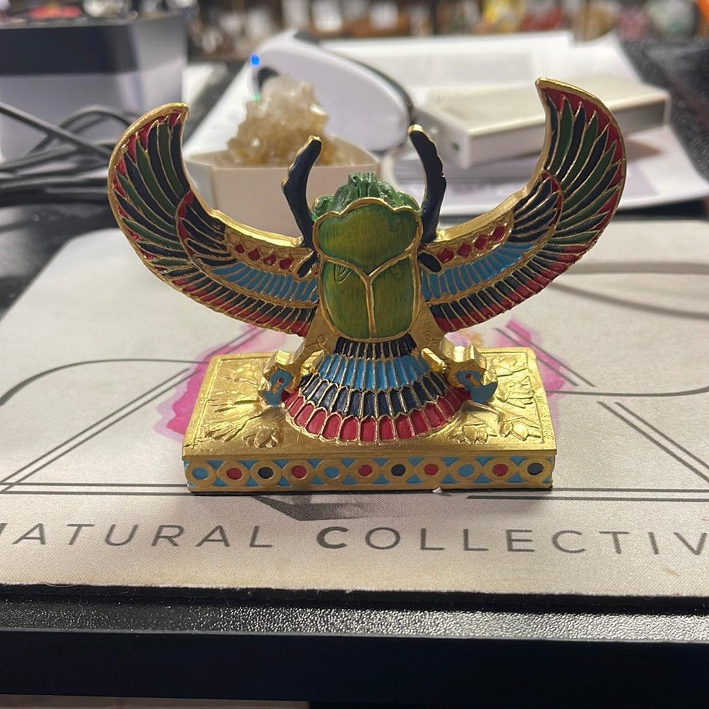 Winged Scarab - Natural Collective LLC