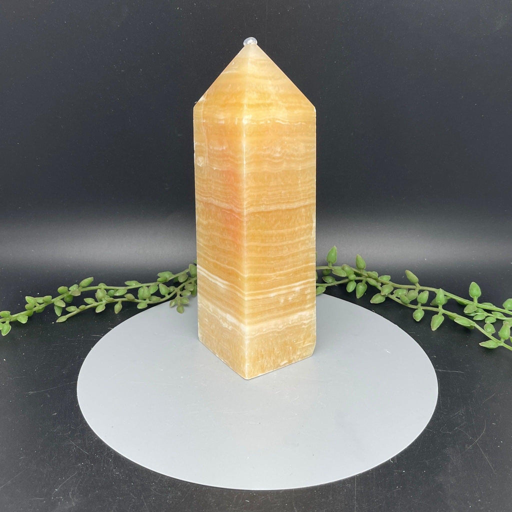 Yellow Calcite Towers - Natural Collective LLC