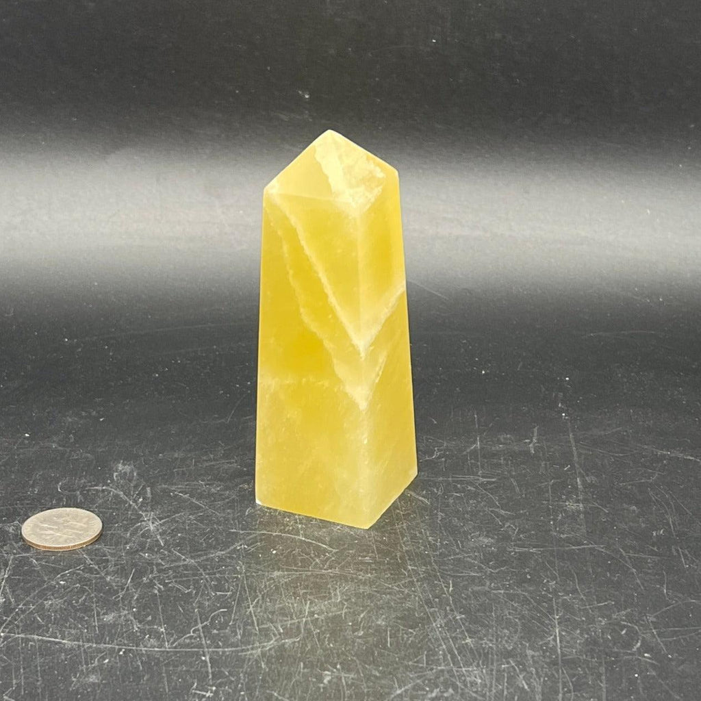 Yellow Calcite Towers - Natural Collective LLC