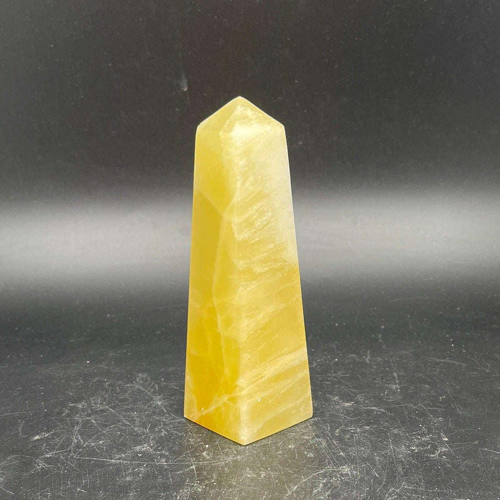 Yellow Calcite Towers - Natural Collective LLC