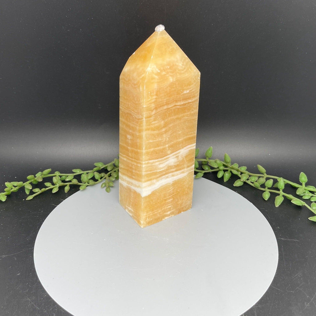 Yellow Calcite Towers - Natural Collective LLC