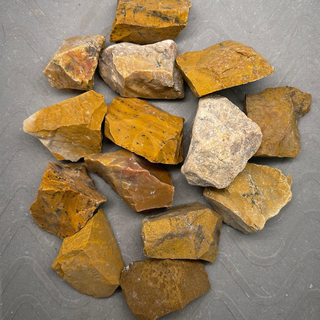 Yellow Jasper Roughs - Natural Collective LLC