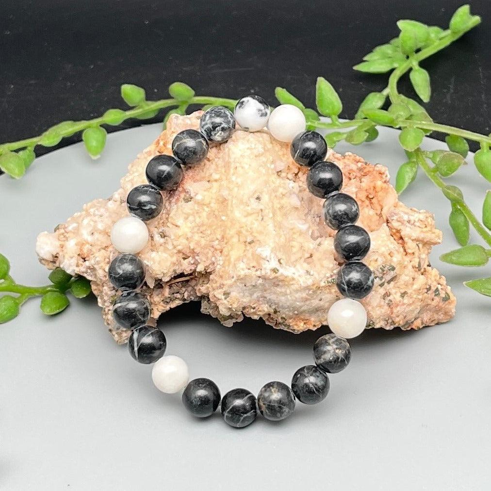 Bracelets - Zebra Jasper - Natural Collective LLC